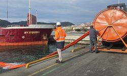 Bozhane Limanı’nda deniz kirliliği tatbikatı yapıldı