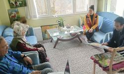 Sosyal Hizmetler'den Vefa Örneği: Kore Gazisi Mustafa Can’ın ailesine ziyaret