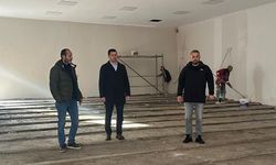 Kamil Altun, Konferans Salonu inşaatını inceledi