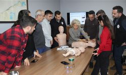 Liman Başkanlığı personeline ilk yardım eğitimi verildi