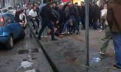 Zonguldak’ta yol verme kavgası: Cadde ortasında yumruklar konuştu