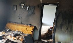 Emekli madenci yanarak ölmekten son anda kurtuldu...