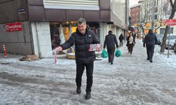 ‘Her şeyi Belediye’den beklememek lazım’ dedi, tuzlamayı kendi yaptı