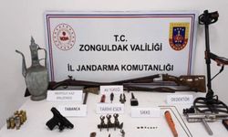 Kozlu ve Kilimli’de tarihi eser operasyonu