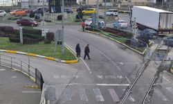 Zonguldak’ta üst geçit çilesi: Yaşlı çift ölümle burun buruna!