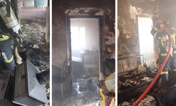 Zonguldak'ta Korkutan ev yangını; 1 kişi hastaneye kaldırıldı