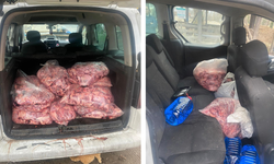 Devrek’te 450 kilo bozulmuş et yakalandı