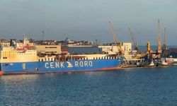 Rusya'nın vurduğu Cenk Roro gemisinin son hali görüntülendi