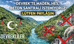 Devrekli köylülerden HES tepkisi