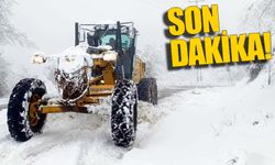 Zonguldak'ta 28 Köy Yolu ulaşıma kapalı