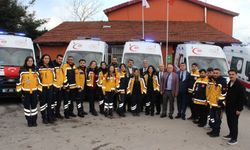 Zonguldak'ta altı tam donanımlı ambulans törenle hizmete girdi