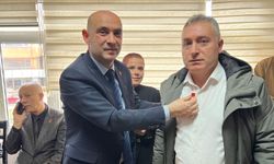 Kozlu CHP'de rozet takma töreni düzenlendi