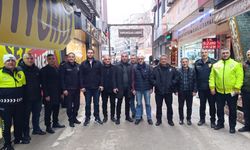 Emniyet Müdürü Ergen, Toptancı Çarşısı esnafıyla buluştu