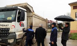 Kdz. Ereğli Belediyesi, hafriyat kamyonlarına müdahale etti