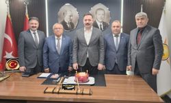 Gümeli, Gülüç, Ormanlı ve Kandilli Belediye Başkanları'ndan Çağlayan'a hayırlı olsun ziyareti