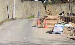 Vatandaştan 'yarım kalan yol' tepkisi