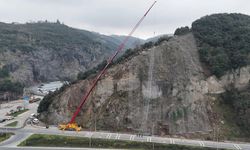 38 Bin metrekarelik çelik ağ çalışması başladı