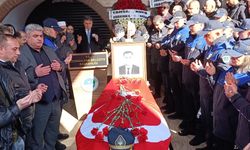 Zonguldak’ta, Zabıta Müdürü Nazmi Çolban için Belediye önünde tören