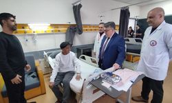 Rektör Özölçer'den BEUN hastanesine ziyaret