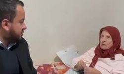 Yaşlı teyzenin selamı gönüllere dokundu