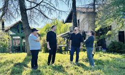 Çağlayan’dan çiftlik ziyareti: “Üretime destek sürecek”