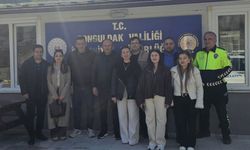 KGD yönetimi, Bölge Trafik Şube Müdürlüğü'nü ziyaret etti