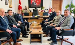 AK Parti'den Meclis Başkanı Karaveli'ye 'hayırlı olsun' ziyareti