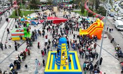 Belediyenin 23 Nisan Çocuk şenliği yoğun ilgi gördü