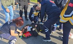 112 sağlık personelinin kullandığı araç öğrenciye çarptı: 1 yaralı