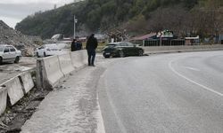 Kilimli sahil yolunda kaza