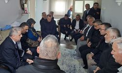 Şehit Ömer Eroğlu’nun Ailesine protokolden ziyaret