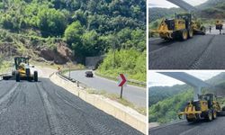 Esenköy'de asfalt çalışmalarını başladı