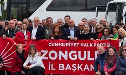 CHP örgütü, 'Millet İradesine Sahip Çıkıyor' mitingine katıldı