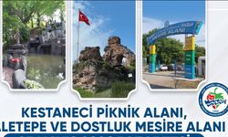 Kaletepe ve piknik alanları bayram öncesi açılacak