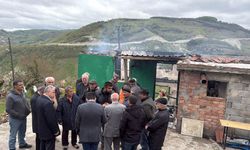 Milletvekili Saffet Bozkurt’tan yangınzede aileye ziyaret