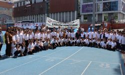 ‘Dünya sağlık için hareket et’ gününde yürüdüler