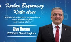 Ziya Öncan’dan Kurban Bayramı Mesajı