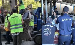 Önce mavi dodge gönderdi, sonra Zabıta ile toplattı!