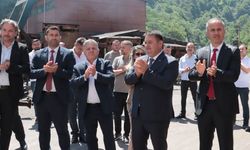 Genel Başkan Yeşil’e meşaleli karşılama