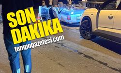 Teoman Duralı Tünelleri çıkışında takla atan otomobilde 1 kişi yaralandı