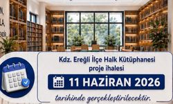 Kdz. Ereğli Halk Kütüphanesi için ihale tarihi belli oldu