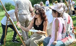 Uyuyan güzelin eşsiz manzarasında sanat terapisi