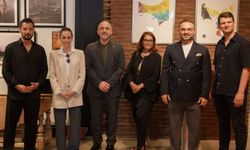 Sanat ve iş dünyası Zonguldaklı Mimarın sergisinde biraraya geldi