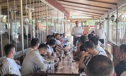 GMİS Genel Mali Sekreteri Yalçın Yiğit, Kilimli’de madencilerle buluştu