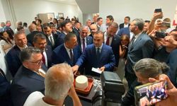 Bakan Kacır'a satırla kesilen meşhur Çaycuma Manda Yoğurdu ikram edildi