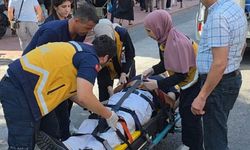 Ereğli'de trafik kazası: Karşıya geçmek isteyen yaya yaralandı