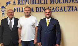 Tıskaoğlu, Gagavuzya Ticaret ve Sanayi Odası ikinci başkanı Mihail Paşalı’yı ziyaret etti