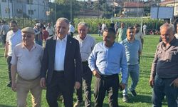 Dağlıca Köyü'ne yeni halı saha hizmete girdi