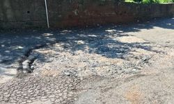 Tepebaşı'nda yol çilesi