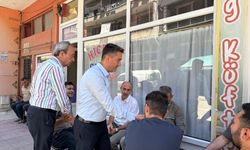 Köroğlu'ndan Aziziye esnafına ziyaret
